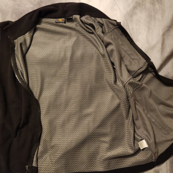 Route 66 Sleeveless Lined and Ventilated Zipper Fleece - Picture 3 of 4